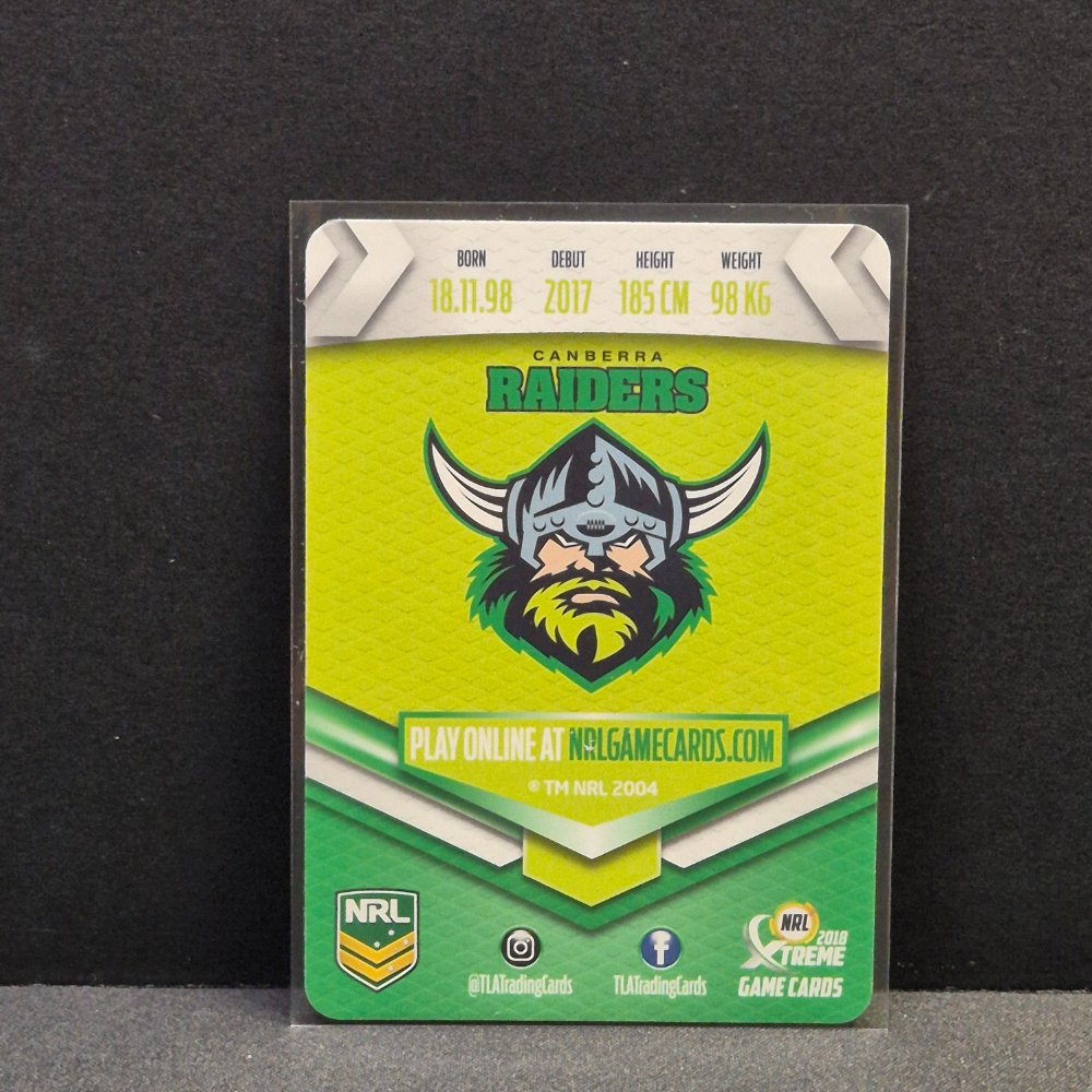 2018 NRL Xtreme - Silver Parallel - SP012 - Nick Cotric