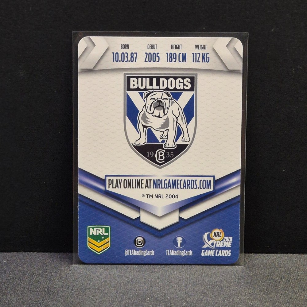 2018 NRL Xtreme - Silver Parallel - SP020 - Greg Eastwood