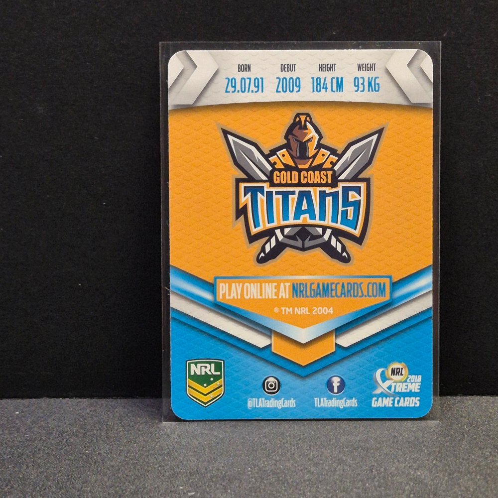 2018 NRL Xtreme - Silver Parallel - SP038 - Dale Copley