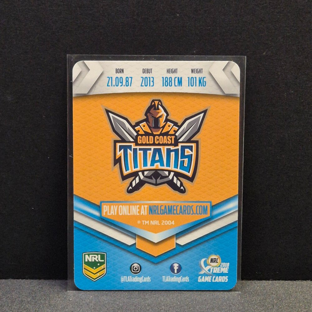 2018 NRL Xtreme - Silver Parallel - SP039 - Anthony Don
