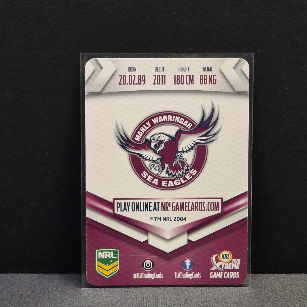 2018 NRL Xtreme - Silver Parallel - SP047 - Daly Cherry-Evans