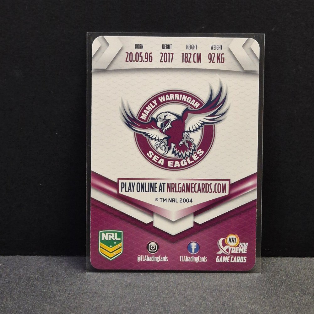 2018 NRL Xtreme - Silver Parallel - SP048 - Brian Kelly