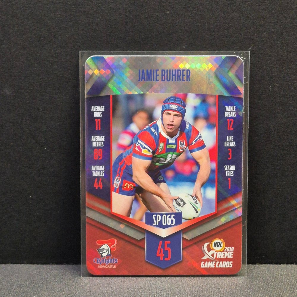 2018 NRL Xtreme - Silver Parallel - SP065 - Jamie Buhrer