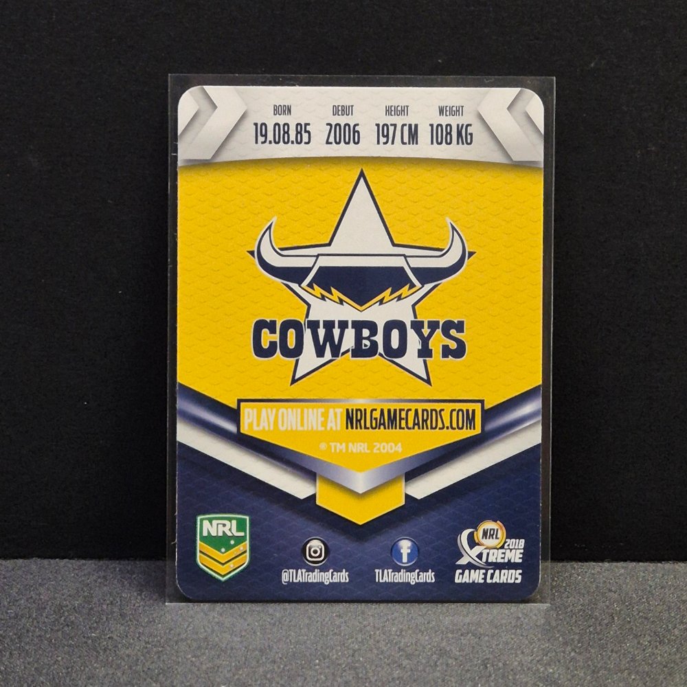 2018 NRL Xtreme - Silver Parallel - SP074 - Gavin Cooper