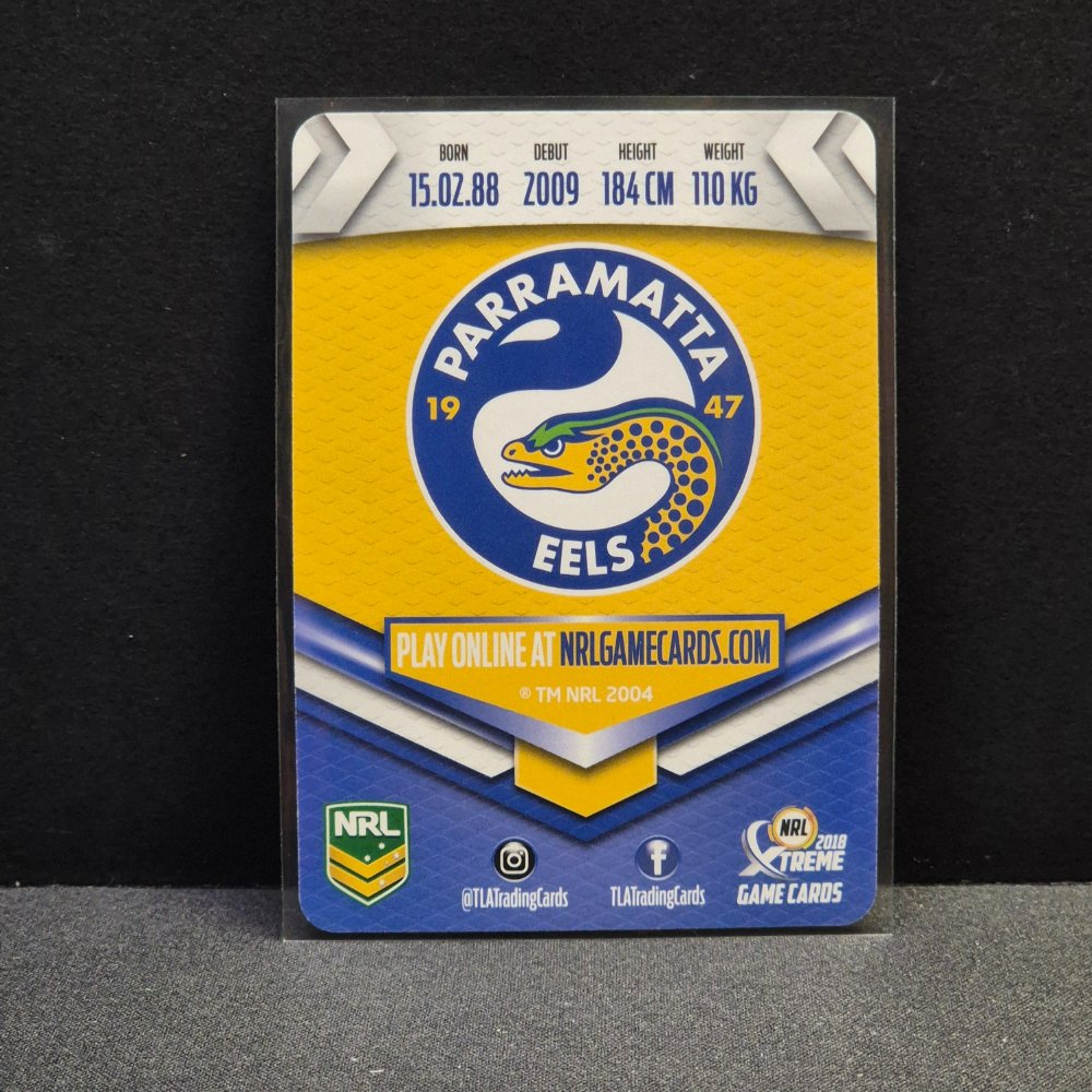 2018 NRL Xtreme - Silver Parallel - SP085 - Tim Mannah