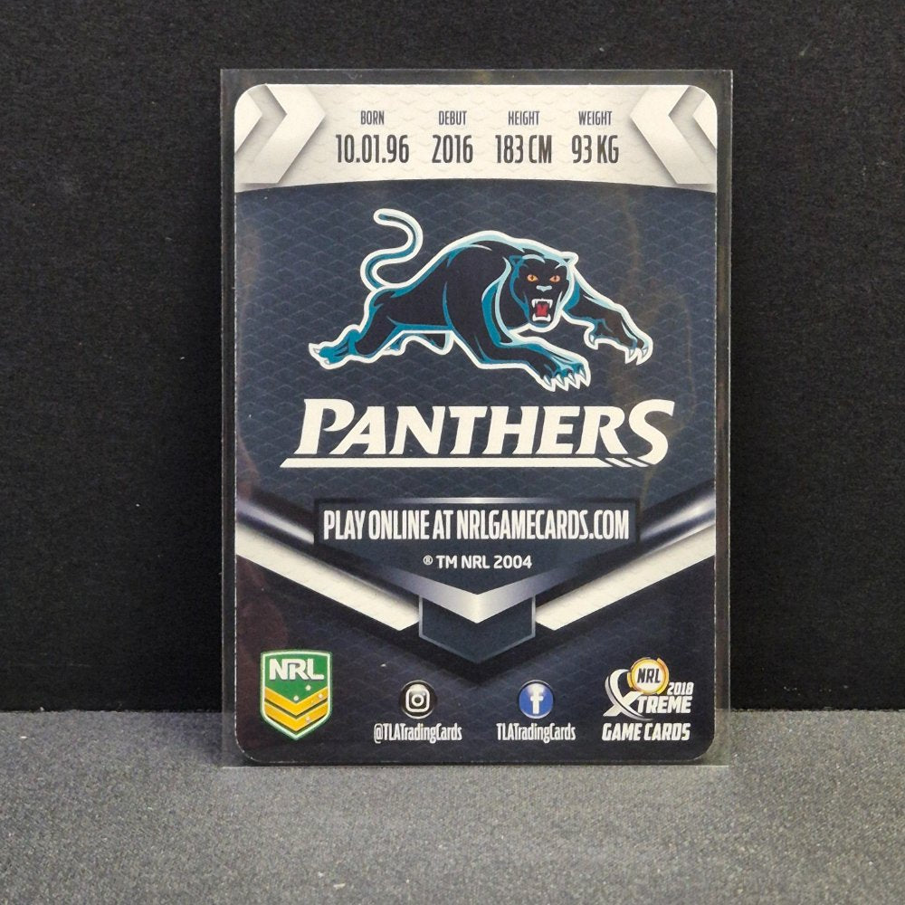 2018 NRL Xtreme - Silver Parallel - SP094 - Dylan Edwards