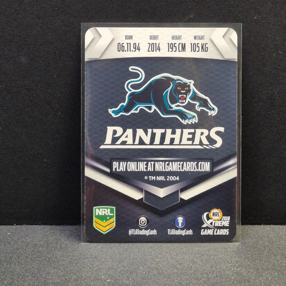 2018 NRL Xtreme - Silver Parallel - SP099 - Isaah Yeo