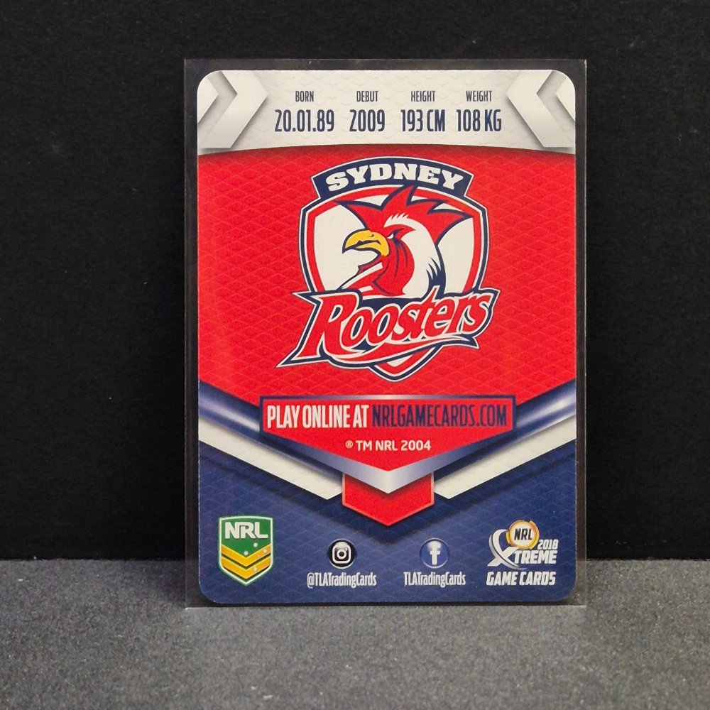 2018 NRL Xtreme - Silver Parallel - SP126 - Jared Waerea-Hargreaves