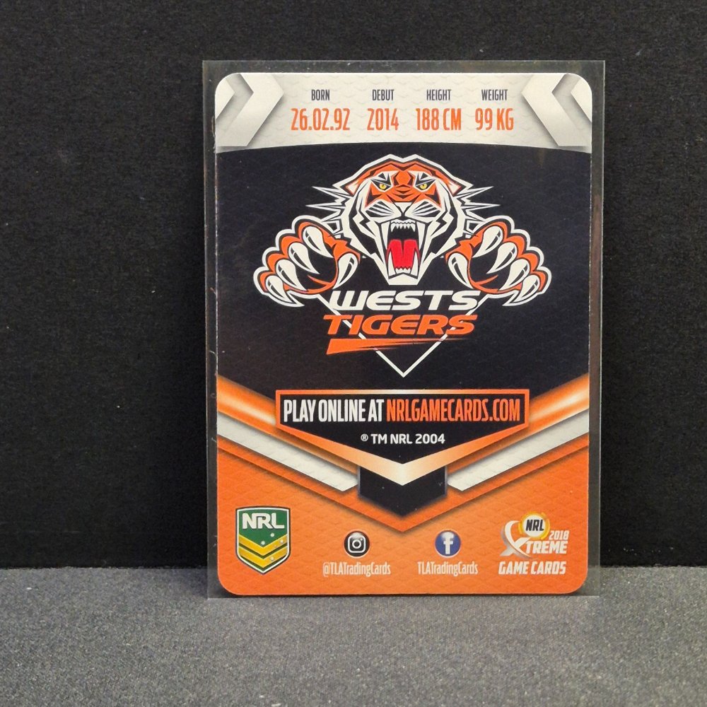 2018 NRL Xtreme - Silver Parallel - SP138 - Michael Chee-Kam