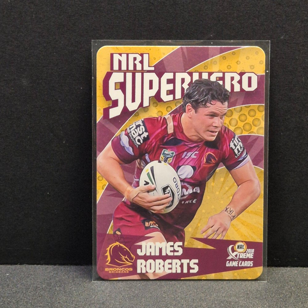2018 NRL Xtreme - Superhero - SH01- James Roberts