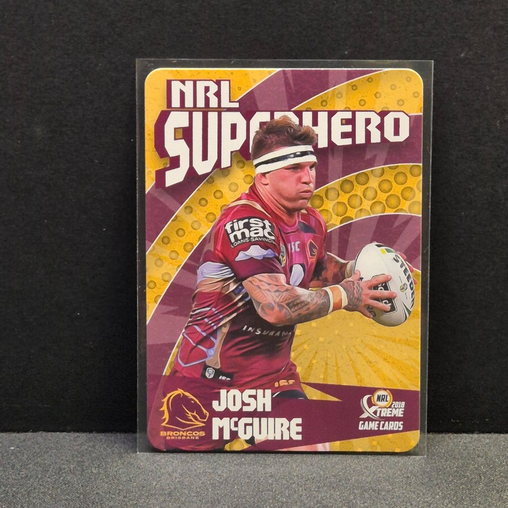 2018 NRL Xtreme - Superhero - SH02- Josh McGuire