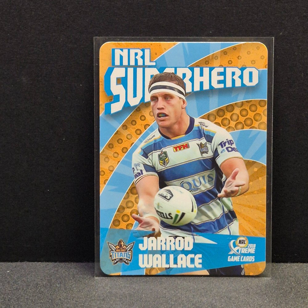 2018 NRL Xtreme - Superhero - SH09- Jarrod Wallace