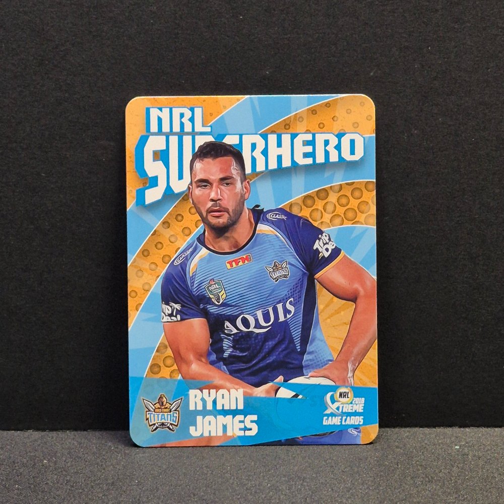 2018 NRL Xtreme - Superhero - SH10- Ryan James
