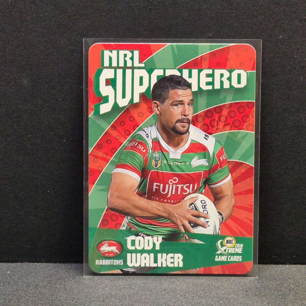 2018 NRL Xtreme - Superhero - SH24- Cody Walker