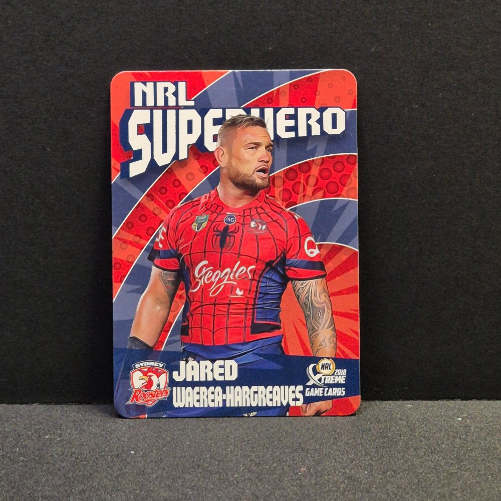 2018 NRL Xtreme - Superhero - SH28- Jared Waerea-Hargreaves