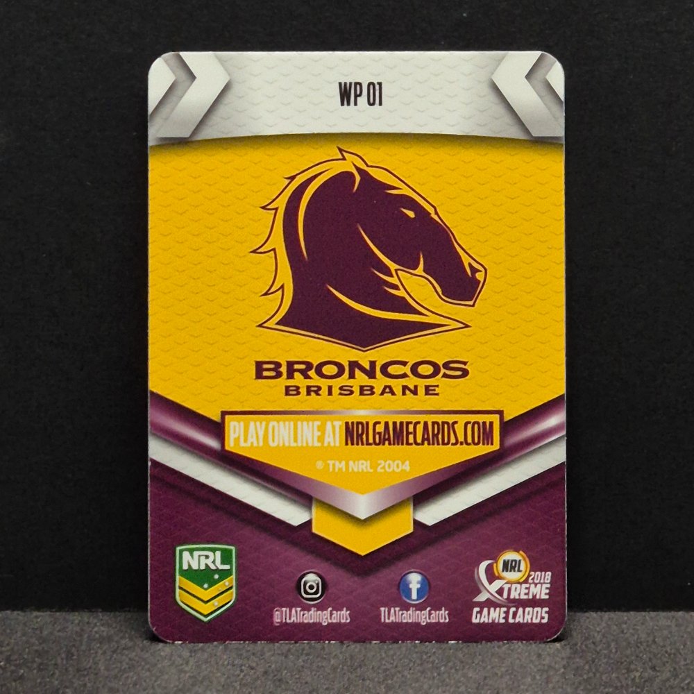 2018 NRL Xtreme - Wild Power - WP01 - Andrew McCullough