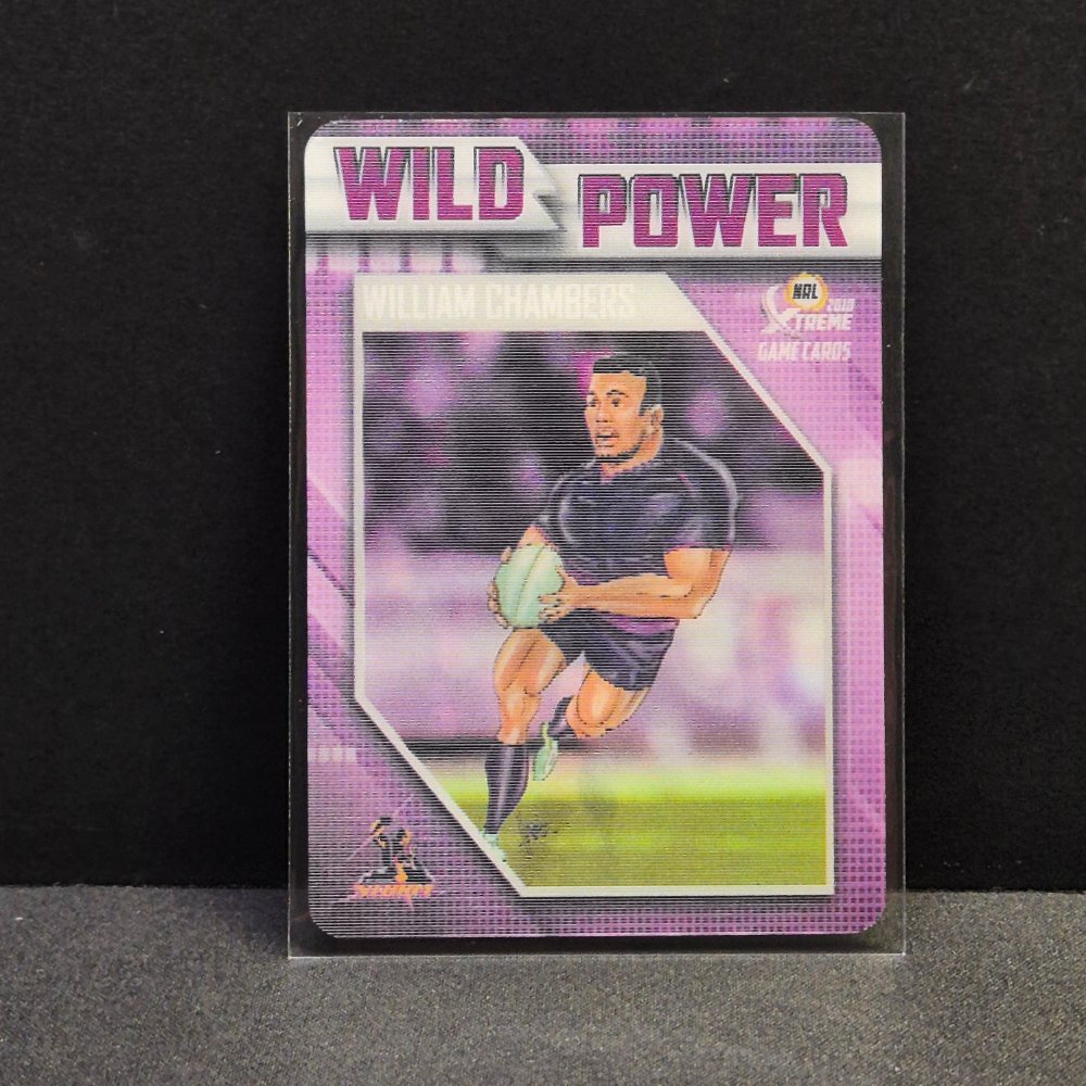 2018 NRL Xtreme - Wild Power - WP07 - William Chambers