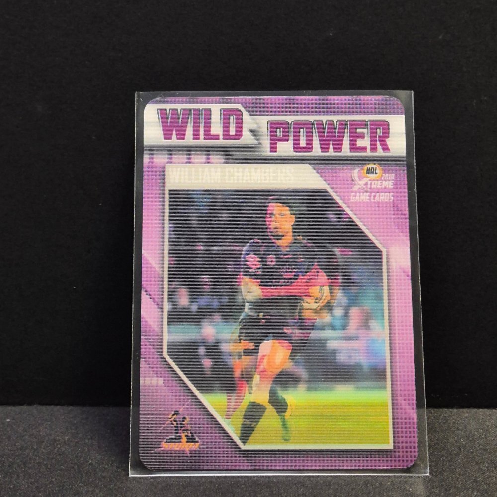 2018 NRL Xtreme - Wild Power - WP07 - William Chambers