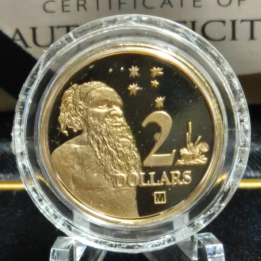 2018 $2 30th Anniversary 'M' Privy Mark Proof Coin