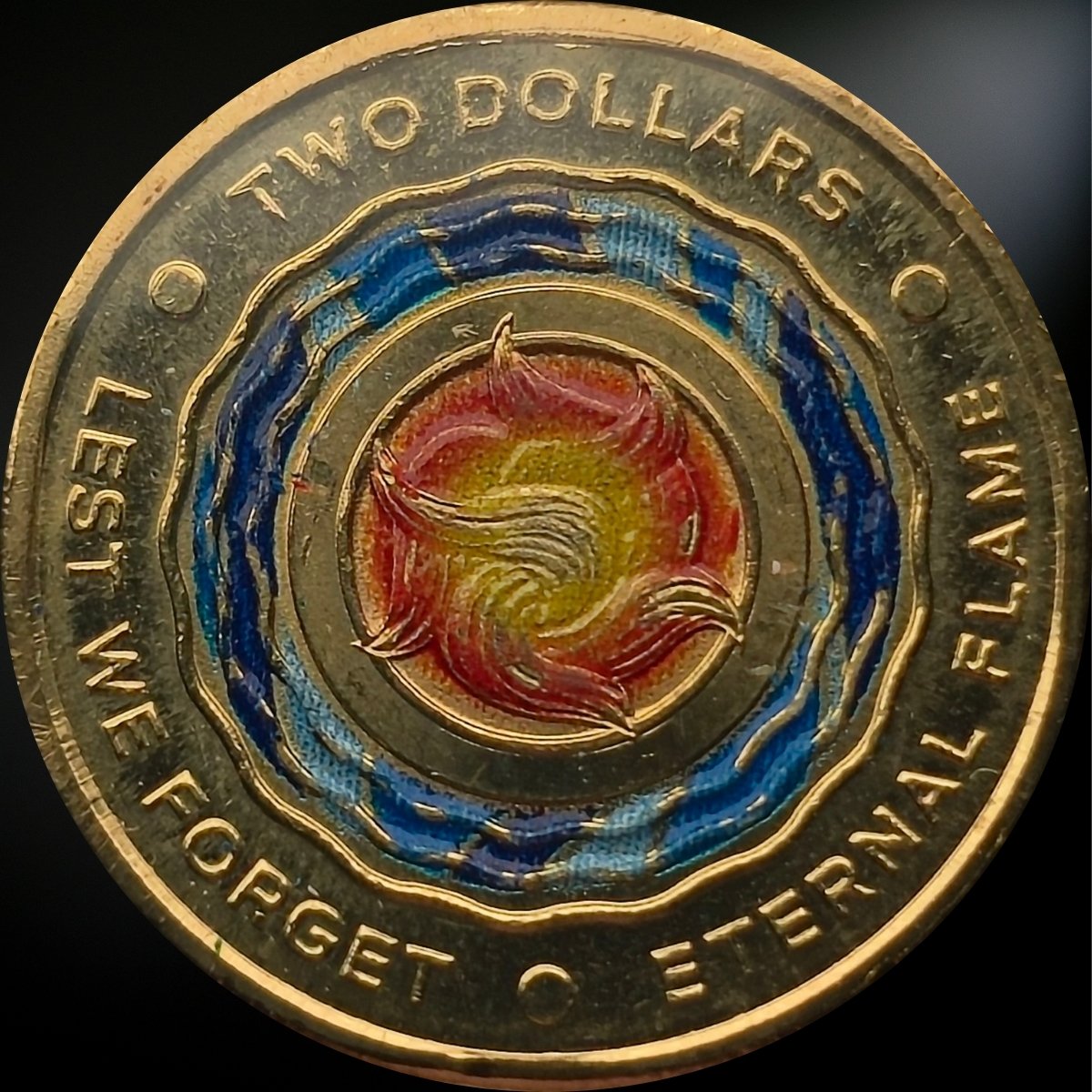 2018 $2 Eternal Flame Uncirculated Coin