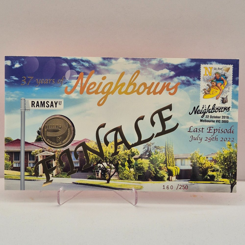 2019 $1 Neighbours PNC with Third Party ACBC Finale overprint