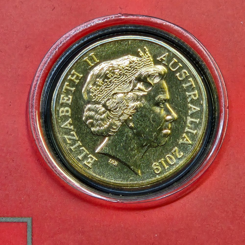 2019 $1 The Rum Rebellion Uncirculated Carded Coin