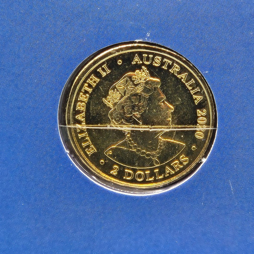 2020 $2 Australian Paralympic Team Coloured Uncirculated Coin Folder
