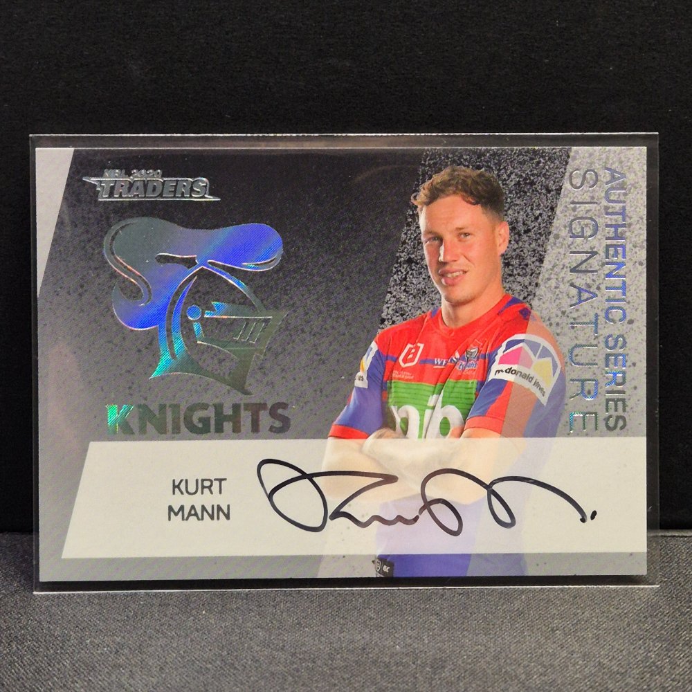 2020 NRL Traders - Authentic Series Signature - AS08 - Kurt Mann