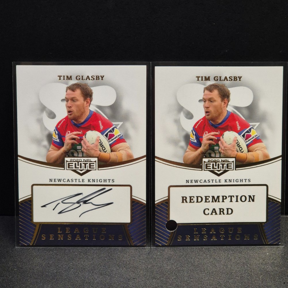 2020 NRL Traders Elite - League Sensations Signature - LS8 - Tim Glasby