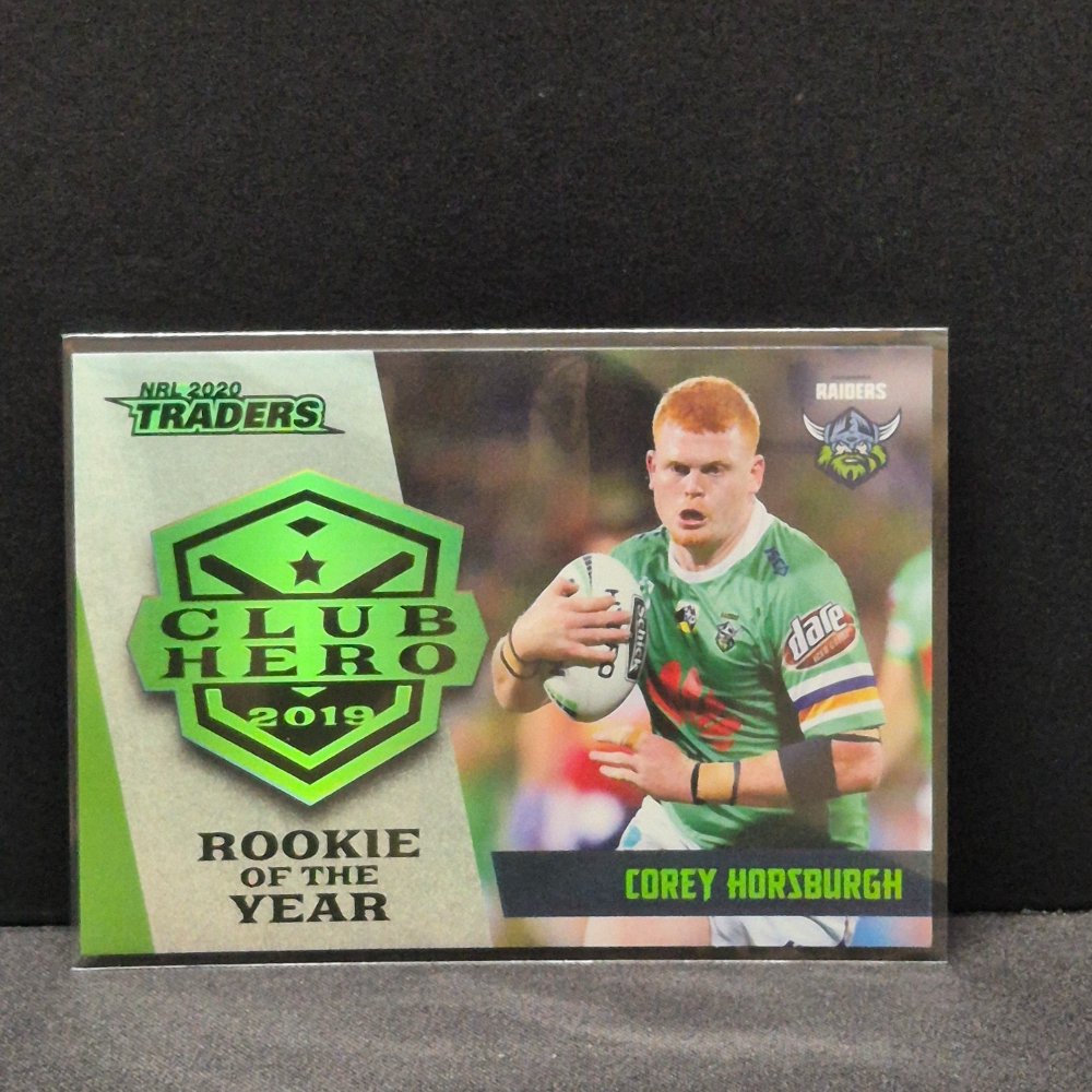 2020 NRL Traders - Club Heroes - CH4 - Rookie of the Year - Corey Horsburgh