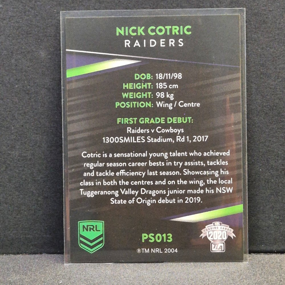 2020 NRL Traders - Parallels - PS013 - Nick Cotric
