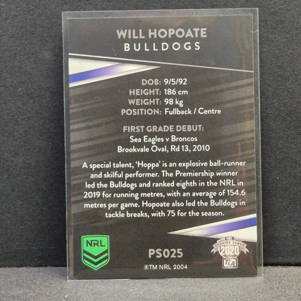 2020 NRL Traders - Parallels - PS025 - Will Hopoate
