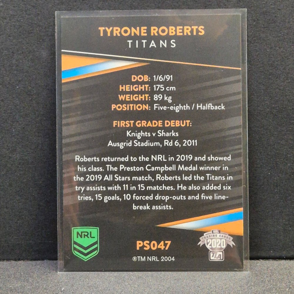2020 NRL Traders - Parallels - PS047 - Tyrone Roberts