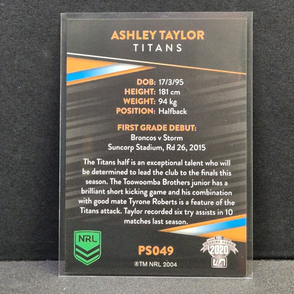 2020 NRL Traders - Parallels - PS049 - Ashley Taylor