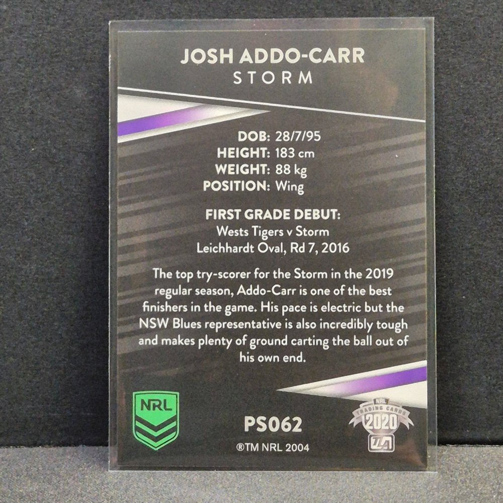 2020 NRL Traders - Parallels - PS062 - Josh Addo-Carr