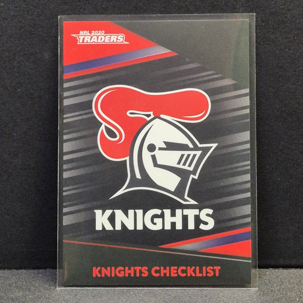 2020 NRL Traders - Parallels - PS071 - Newcastle Knights Checklist