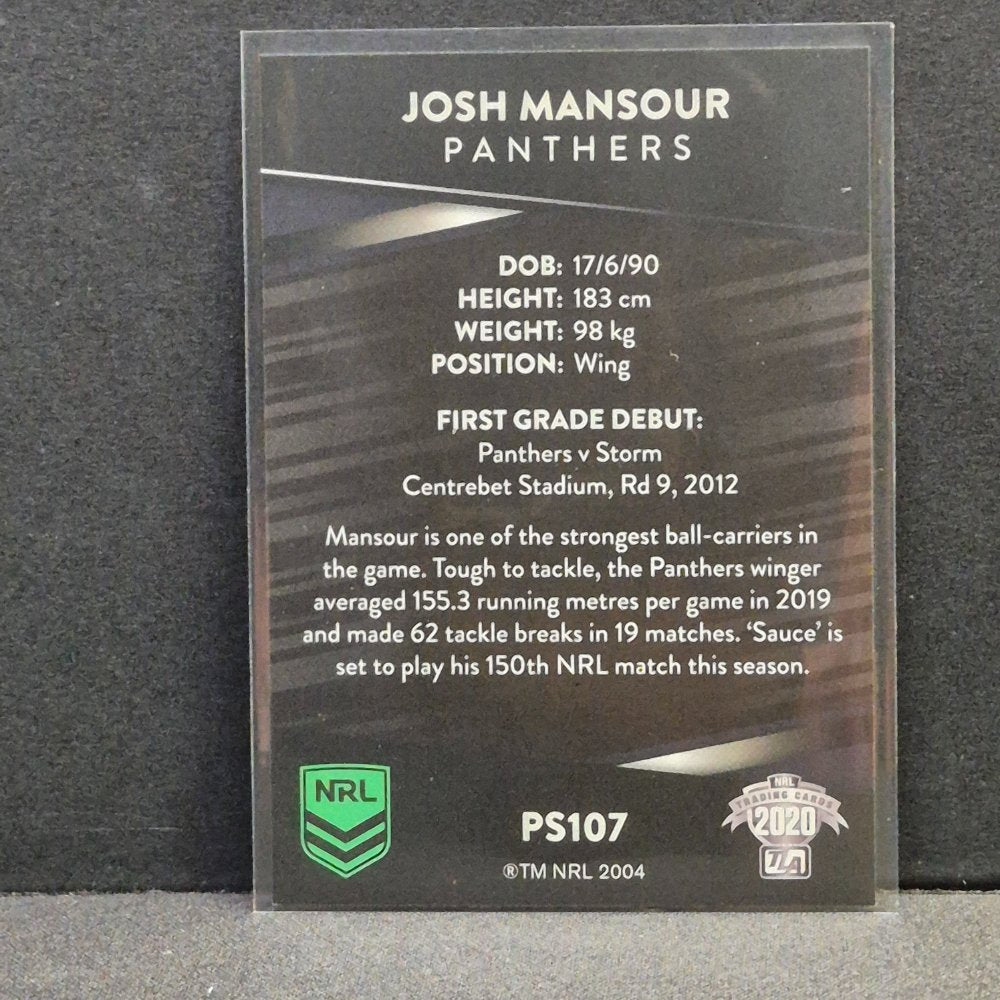 2020 NRL Traders - Parallels - PS107 - Josh Mansour