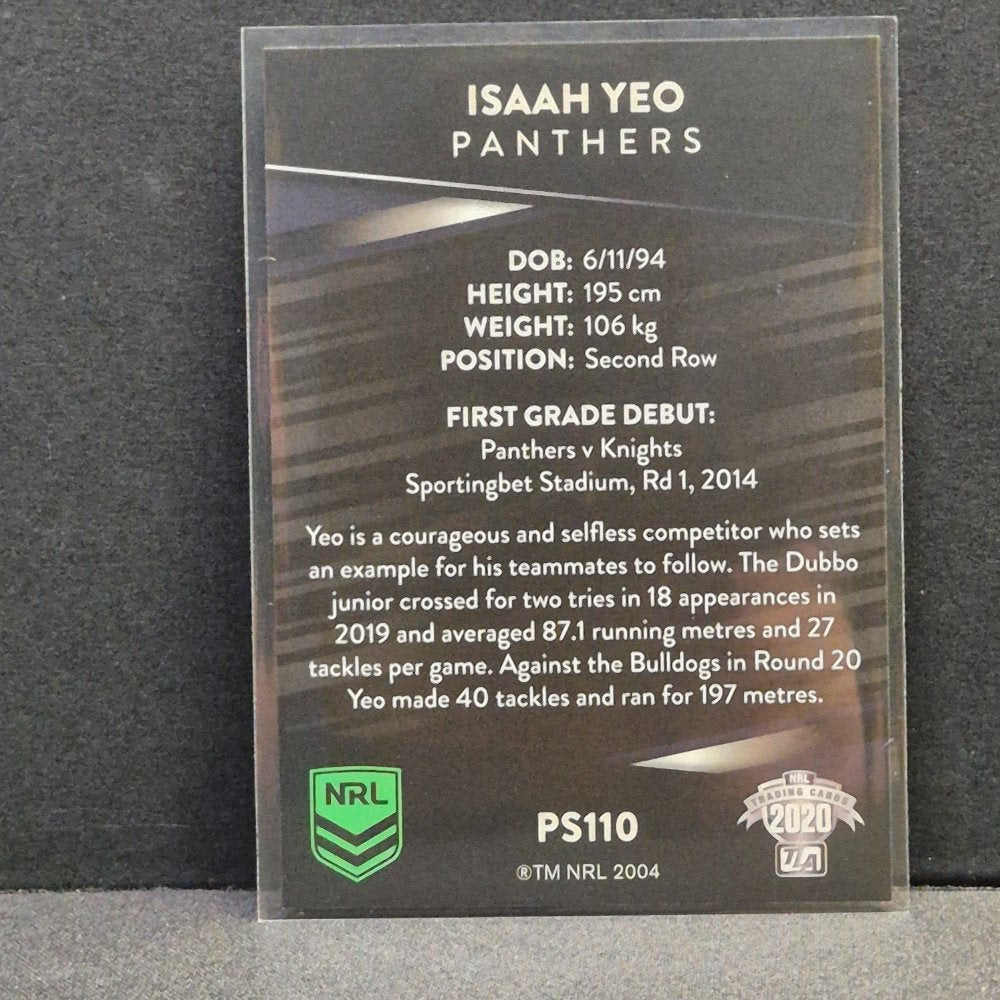 2020 NRL Traders - Parallels - PS110 - Isaah Yeo