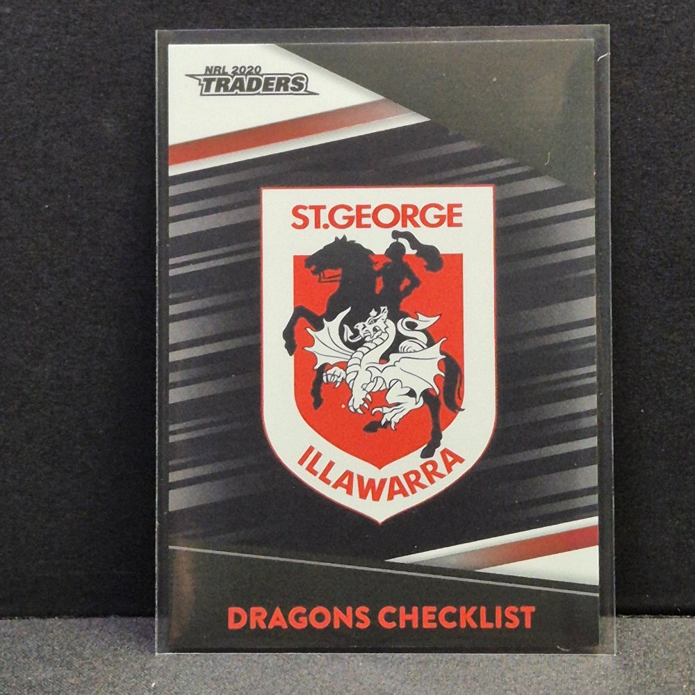 2020 NRL Traders - Parallels - PS121 - St George Illawarra Dragons Checklist