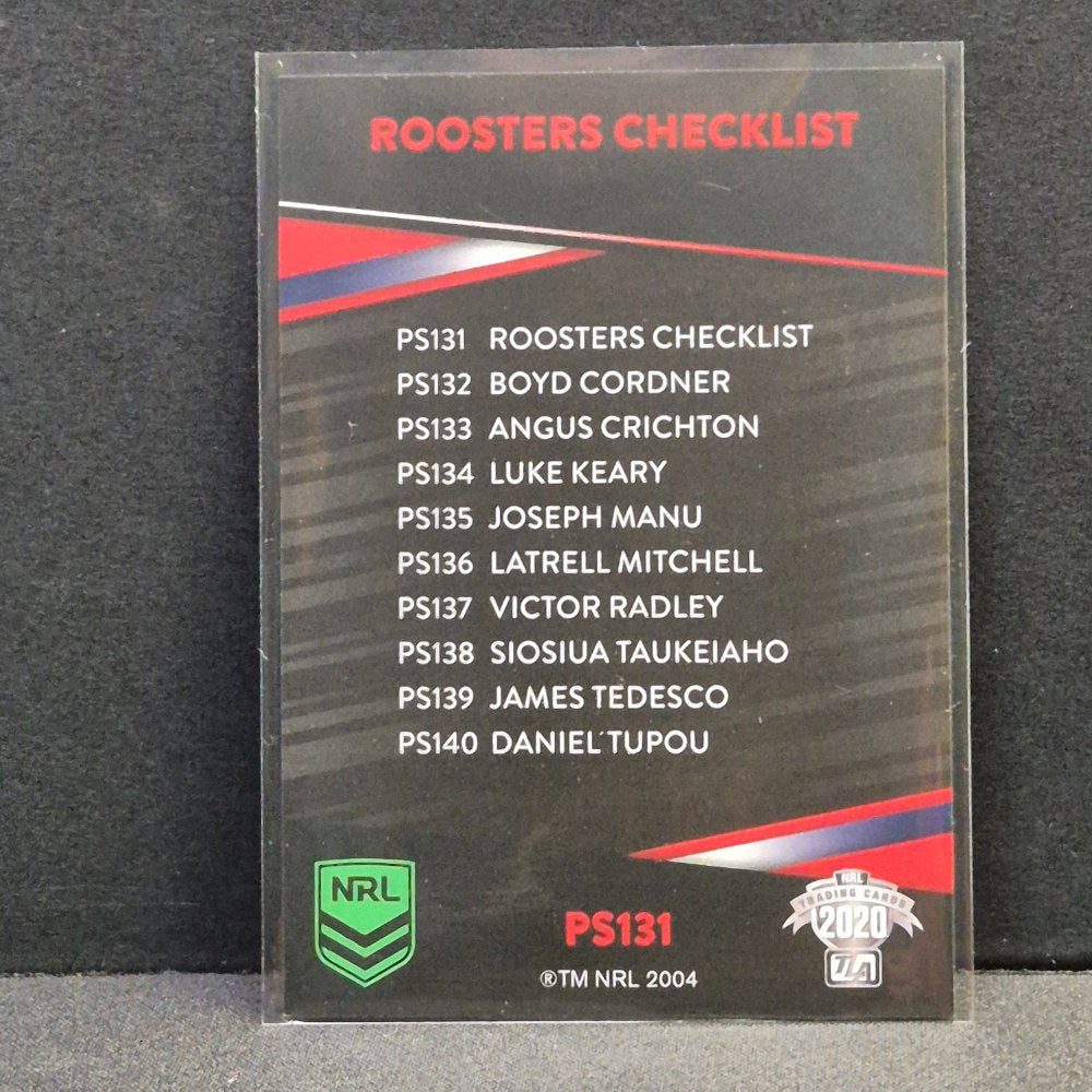 2020 NRL Traders - Parallels - PS131 - Roosters Checklist