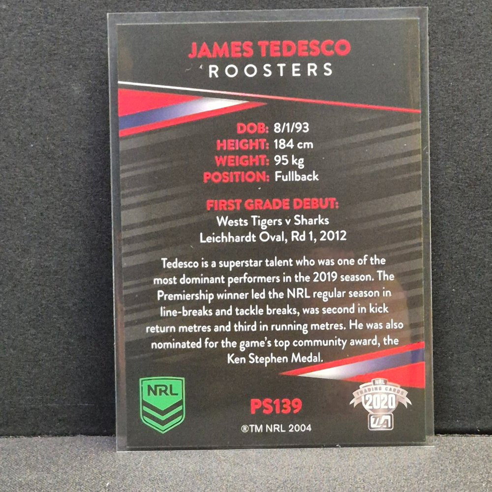 2020 NRL Traders - Parallels - PS139 - James Tedesco