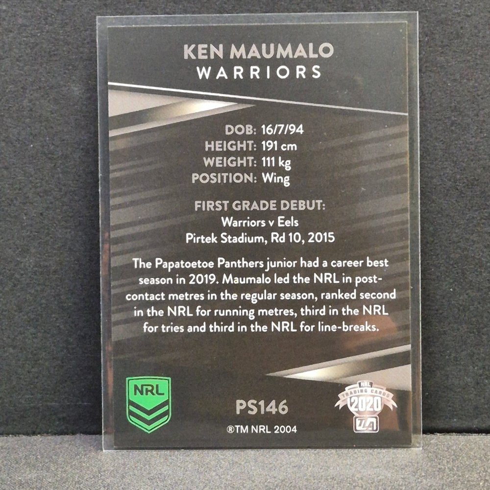 2020 NRL Traders - Parallels - PS146 - Ken Maumalo