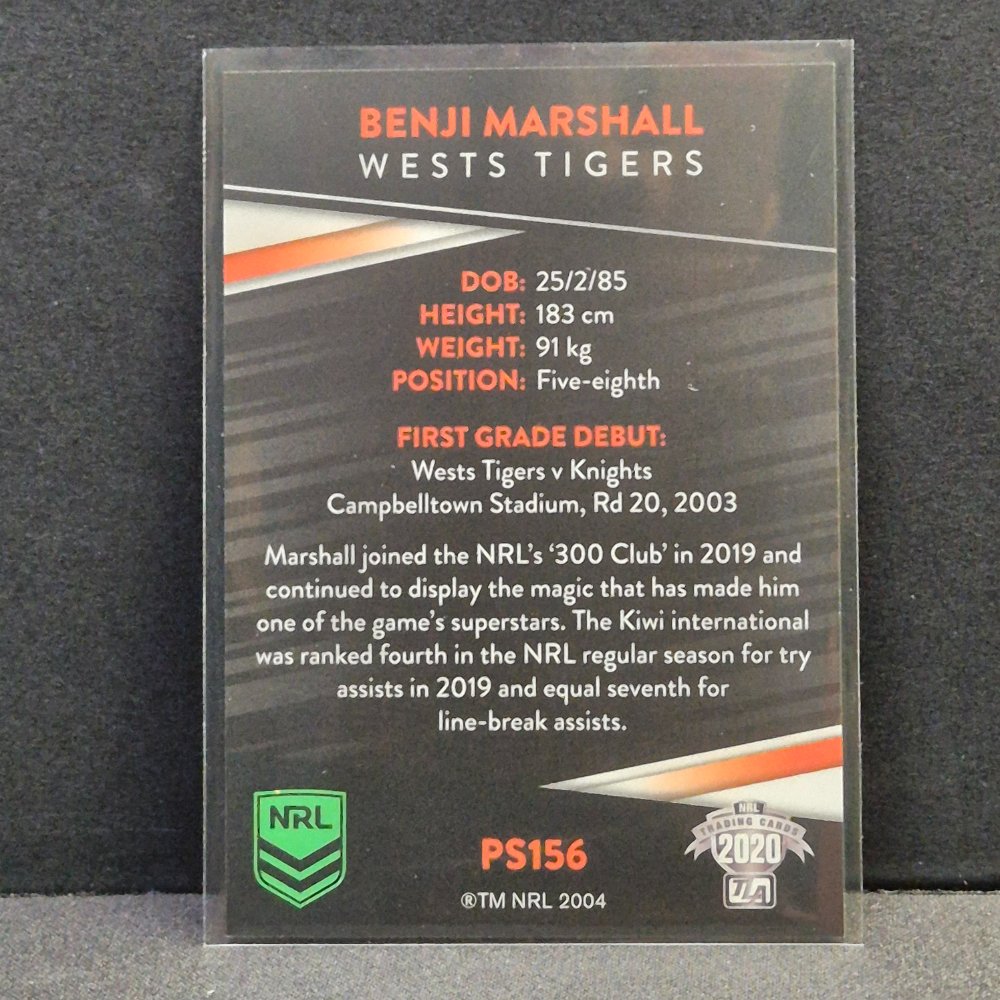 2020 NRL Traders - Parallels - PS156 - Benji Marshall