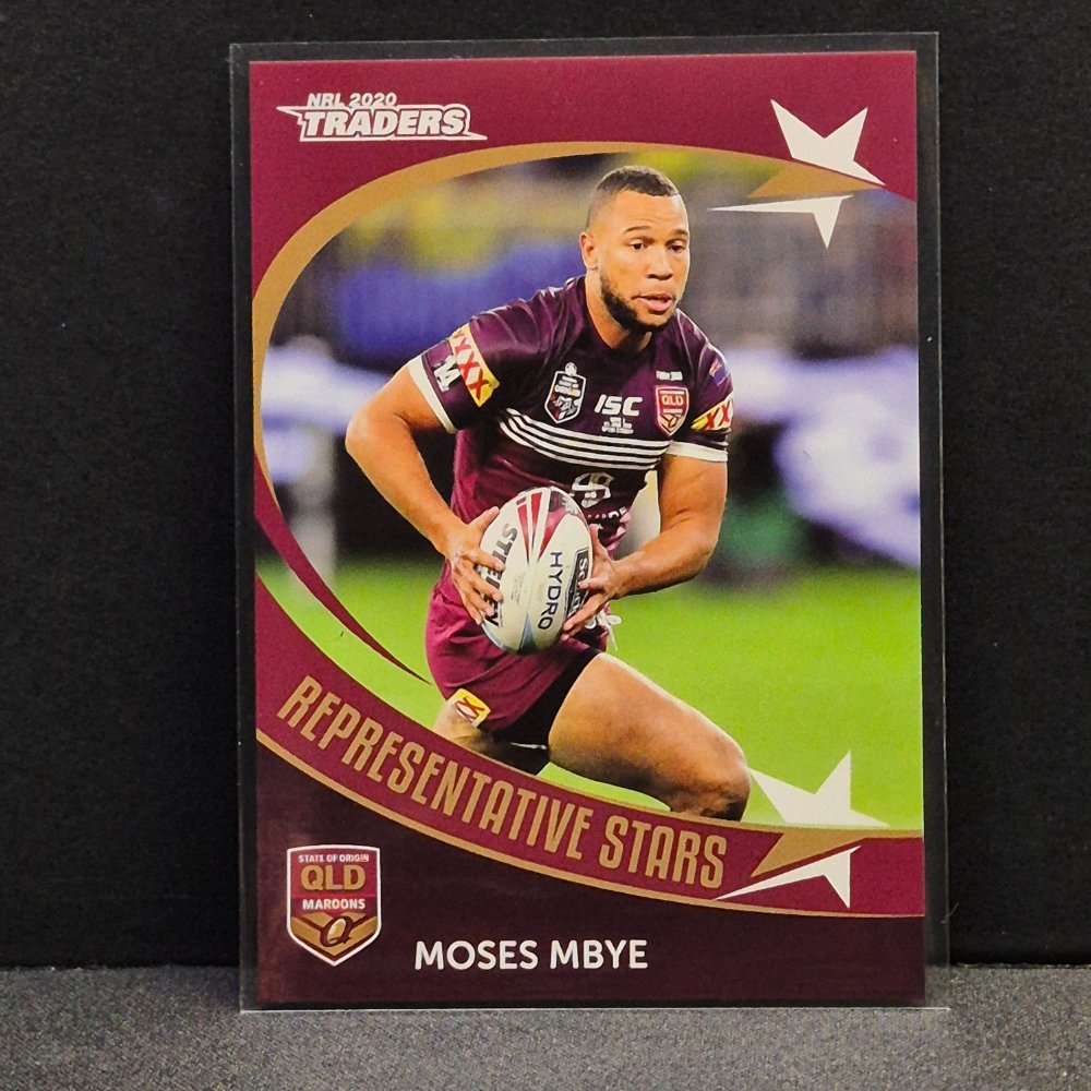 2020 NRL Traders - Representative Stars - RS33 - Moses Mbye