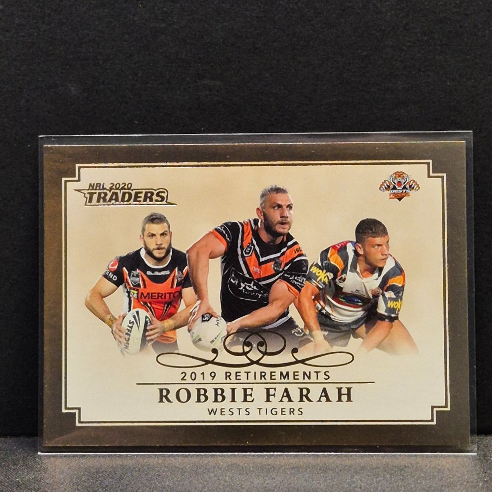 2020 NRL Traders - Retirements - R15 - Robbie Farah