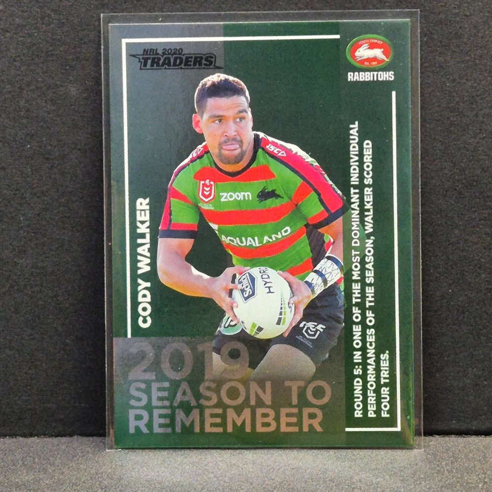 2020 NRL Traders - Season to Remember - SR35 - Cody Walker