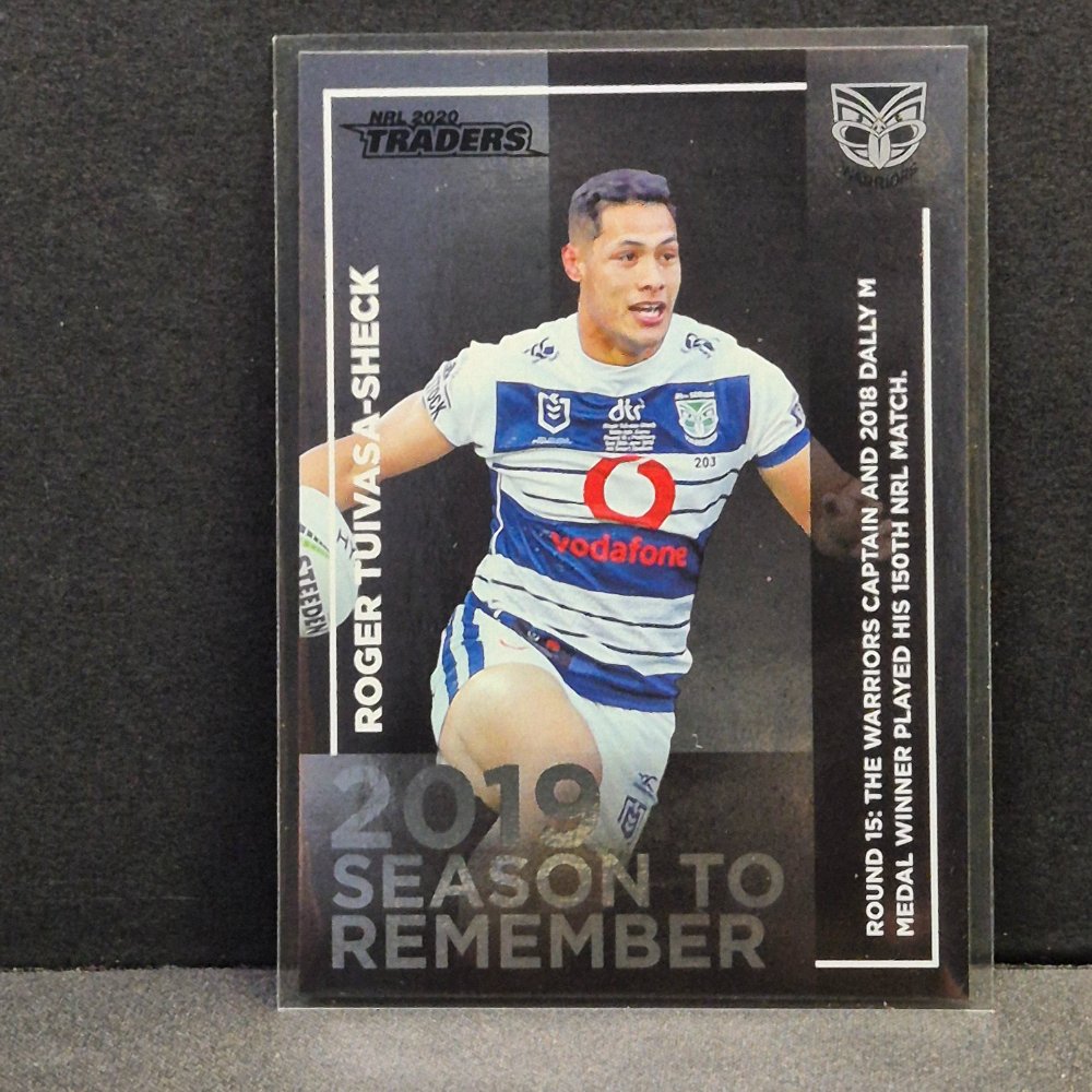 2020 NRL Traders - Season to Remember - SR45 - Roger Tuivasa-Sheck