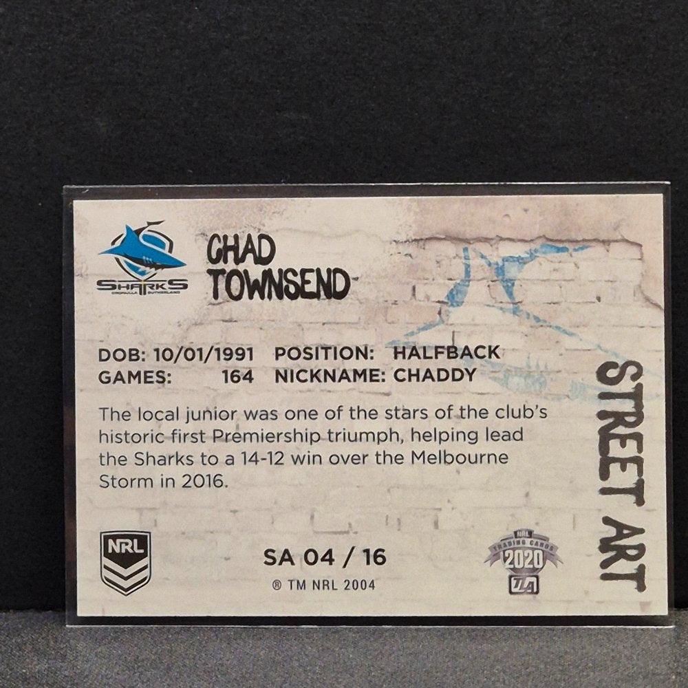 2020 NRL Traders - Street Art - SA04 - Chad Townsend