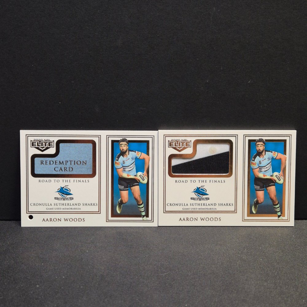 2020 NRL Traders Elite - Road to the Finals - RFJ - Patch - Aaron Woods