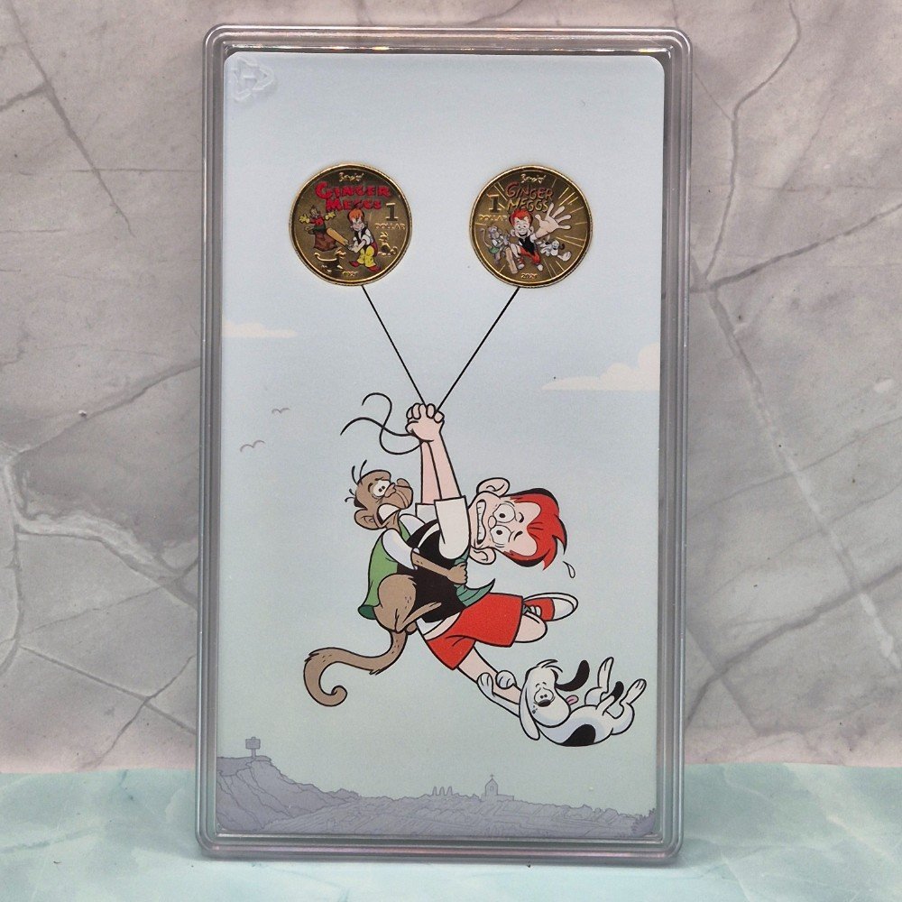 2021 $1 Ginger Meggs 100 Years of Adventure Two Coin Uncirculated Set